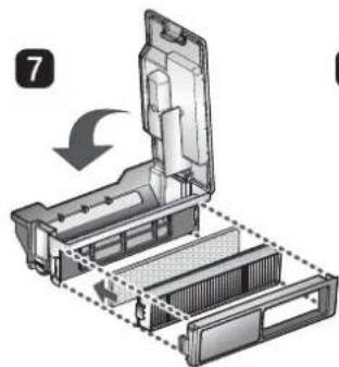 LG VR64702LVMT - PULIZIA DEL CONTENITORE Della POLVERE - 7