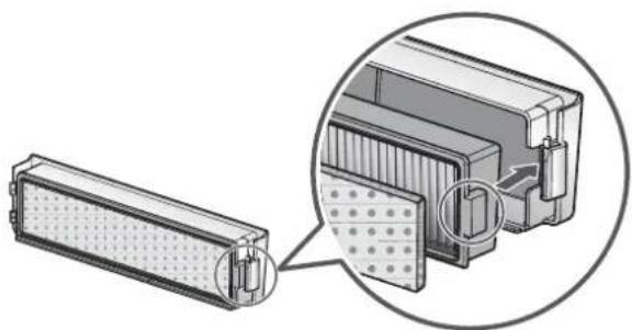 LG VR64702LVMT - NETTOYAGE DU FILTRE DU RECEPTACLE À POUSSIÈRE - 6