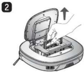 LG VR64702LVMT - NETTOYAGE DU BAC À POUSSIÈRE - 2