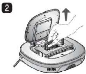LG VR64702LVMT - PULIZIA DEL CONTENITORE Della POLVERE - 2