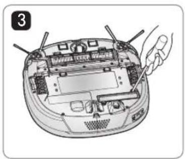 LG VR64702LVMT - De batterij eruit halen en er weeinzetten - 5