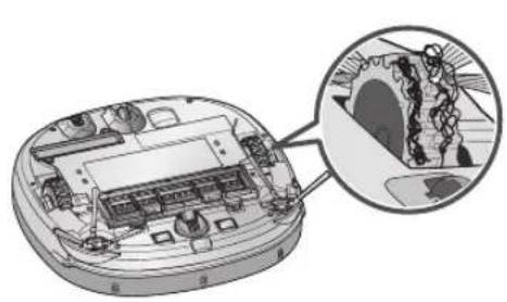 LG VR64702LVMT - Bij de melding "Verwijder het materiaal van het linker/rechter wie1" - 1