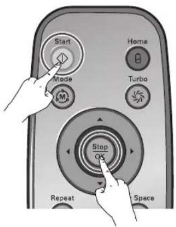 LG VR64702LVMT - Deafstandsbediening gebruiken - 1