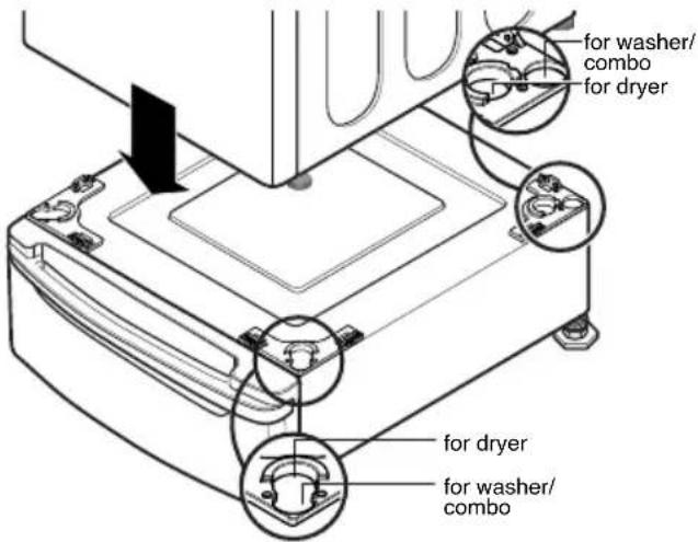 LG LWP273N - Uninstalling a gas dryer: - 1