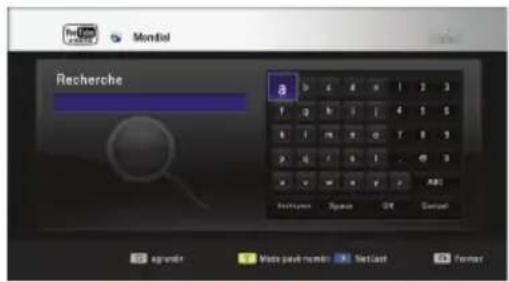 LG BD555C - Recherche de videos - 1