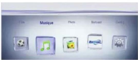 LG BD555C - Écoute de musique - 1