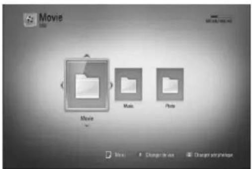 LG BD550C - Lecture de contenu enregistré sur un périphérique USB - 4