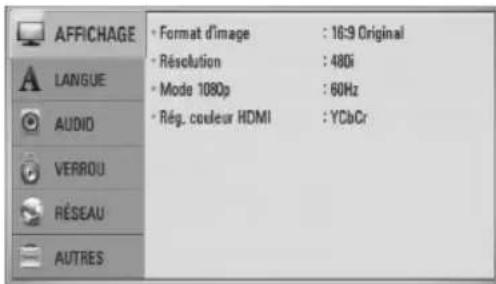 LG BD550C - Réglage des paramètres de confi guration - 2