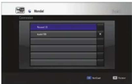 LG BD620C - Ouvrir une session avec votre compte YouTube - 2