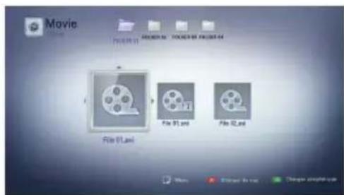 LG BD620C - Sélection d'un fichier de sous-titrage MOVIE - 1