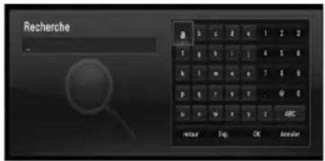 LG BD590C - Recherche de vidéos - 1