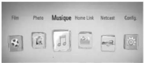 LG BD590C - Écoute de musique - 1