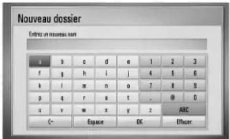 LG BD590C - Copier des fi chiers/dossiers sur le disque dur interne - 6