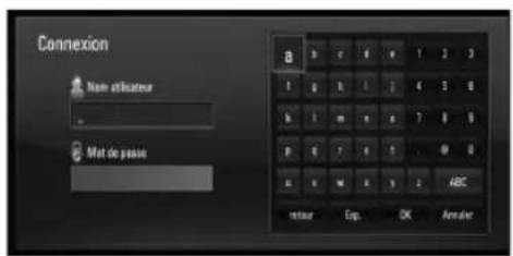 LG BD570C - Ouvrir une session avec votre compte YouTube™ - 1