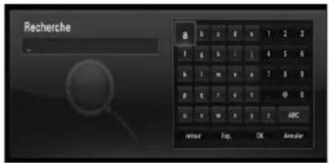 LG BD570C - Recherche de vidéos - 1