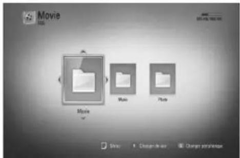 LG BD570C - Lecture de contenu enregistré sur un périphérique USB - 4