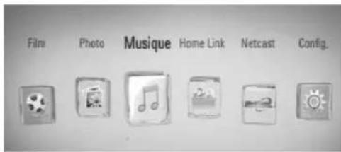 LG BD570C - Écoute de musique - 1