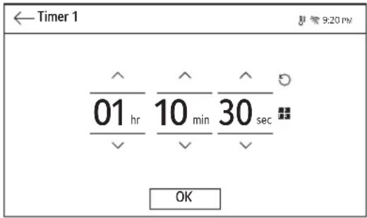 LG WSES4728F - Réglage de la minuterie - 2