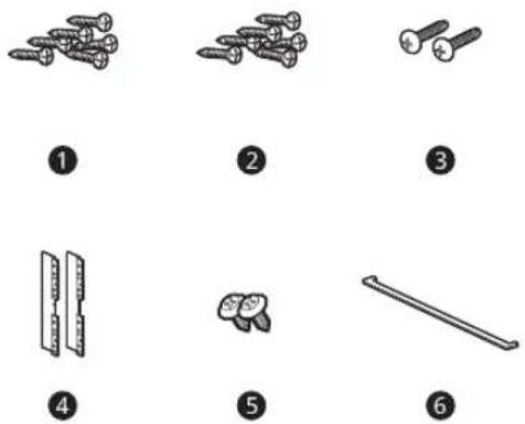 LG WSES4728F - Accessoires pour l'installation - 1
