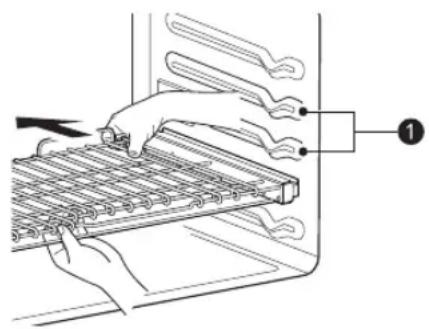 LG WSES4728F - Installation des grilles coulissantes - 1