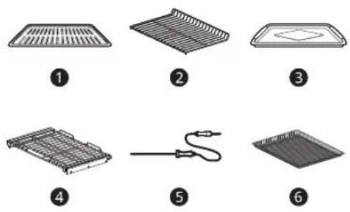 LG WSES4728F - Accessoires pour la cuisson - 1