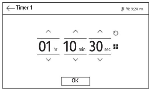 LG WSES4728F - Setting the Timer - 1