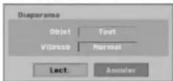 Diaparama Objet Text Vitesse Normal Lect Annuiser