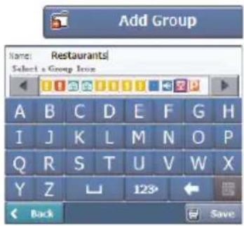 LG LANB360N33 - Groupes favoris - 1