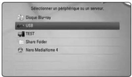 LG BD660C - Lecture de contenu enregistré sur un périphérique USB - 2