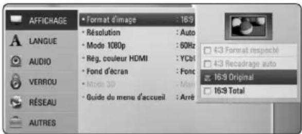 LG BD660C - Réglage des paramètres de configuration - 4