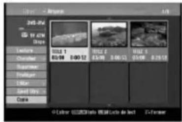 LG RH1999MS - Copie à partir d'un DVD sur un disque dur - 1