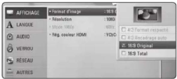 LG BD640C - Réglage des paramètres de configuration - 4