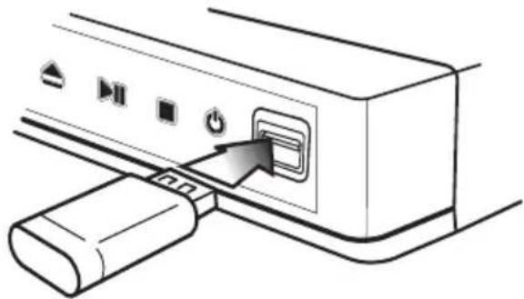 LG BD640C - Lecture de contenu enregistré sur un périphérique USB - 1