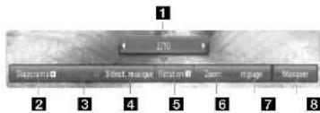 LG BD350C - Options pendant le visionnement d'un fichier image en plein écran - 1