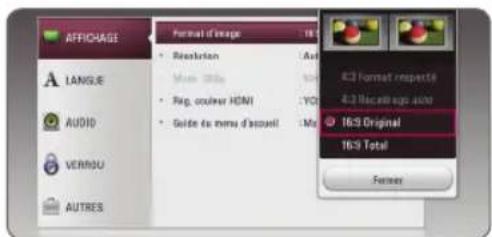 LG BP145 - Réglage des paramètres de configuration - 4