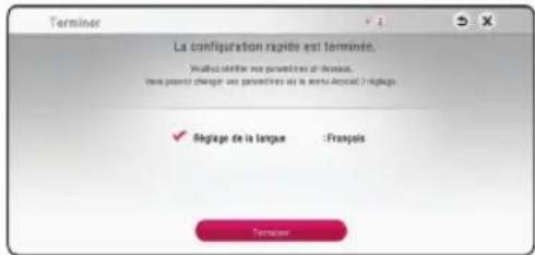 LG BP145 - Configuration initiale - 2