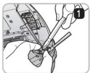 LG VR34406LV - Démontage de la rosse latérale - 9