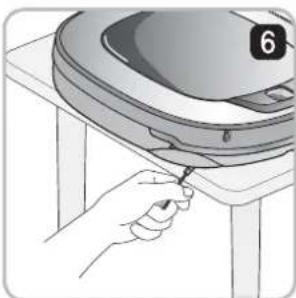 LG VR34406LV - Seitliche Bürstenverwaltung - 6