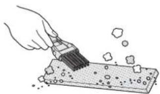 LG VR34406LV - Nettoyage du filtre du BAC à poussières - 5