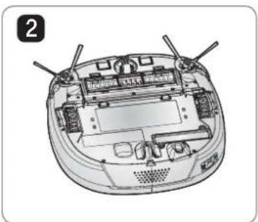 LG VR34406LV - Montage/démontage de la batterie - 3