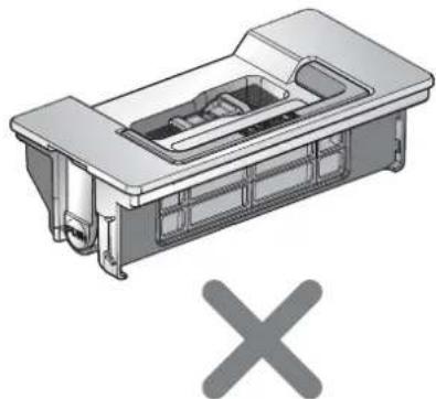 LG VR34406LV - Message vocal : "vérifiez que le bac à poussière et le filtre sont correctement installés. - 5