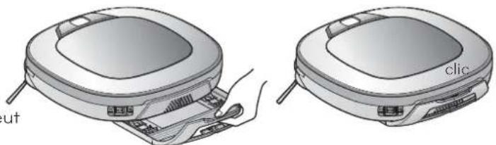 LG VR34406LV - Utilisation de la lingette microfibre (en OPTION) - 4