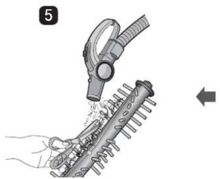 LG VR34406LV - Message vocal : "retirez les corps étrangers de larosse sous l'aspirateur robot. - 4