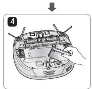 LG VR34406LV - Ensamblado y desensamblado de la bateria - 6