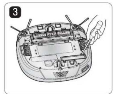 LG VR34406LV - Ensamblado y desensamblado de la bateria - 3