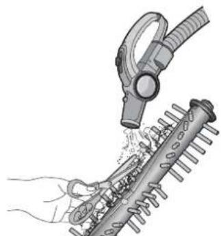 LG VR34406LV - Al messaggio vocale, "Togliere qualsiasi materiale estraneo alla spazzola centrale di HomBot." - 8