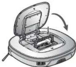 LG VR34406LV - Al messaggio vocale, "Controllare che il cassetto della polvere e ilhetto siano installati correttamente." - 3