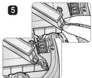 LG VR34406LV - Montage/démontage de la batterie - 8