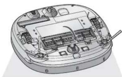 LG VR34406LV - Nettoyage du filtre du BAC à poussières - 18