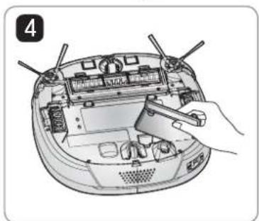 LG VR34406LV - Smontaggio/montaggio della batteria - 10